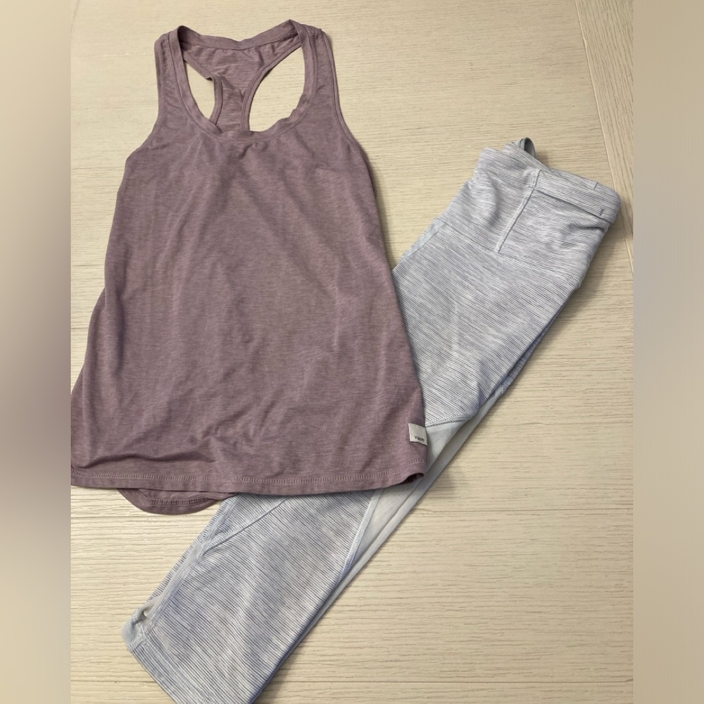 Vuori Lux Performance Tank rose color/size S - Picture 9 of 9